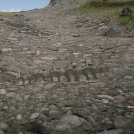 In-Game Dinosaur Bone Location