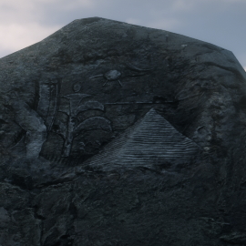 In-Game Rock Carving Location