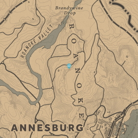 Map of Rock Carving Location
