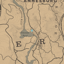 Map of Rock Carving Location