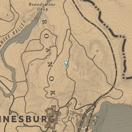 Sketched Map Treasure Map