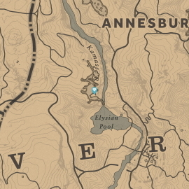 Sketched Map Treasure location