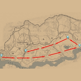 The Elemental Trail Treasure Hunt map order